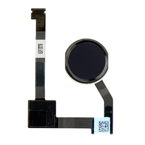 BLACK HOME BUTTON ASSEMBLY WITH FLEX CABLE RIBBON FOR IPAD AIR 2 / IPAD MINI 4 / IPAD PRO 12.9" 1ST