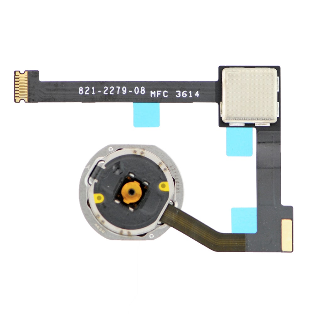 GOLD HOME BUTTON ASSEMBLY WITH FLEX CABLE RIBBON FOR IPAD AIR 2 / IPAD MINI 4 / IPAD PRO 1ST GEN 12.9" 1ST