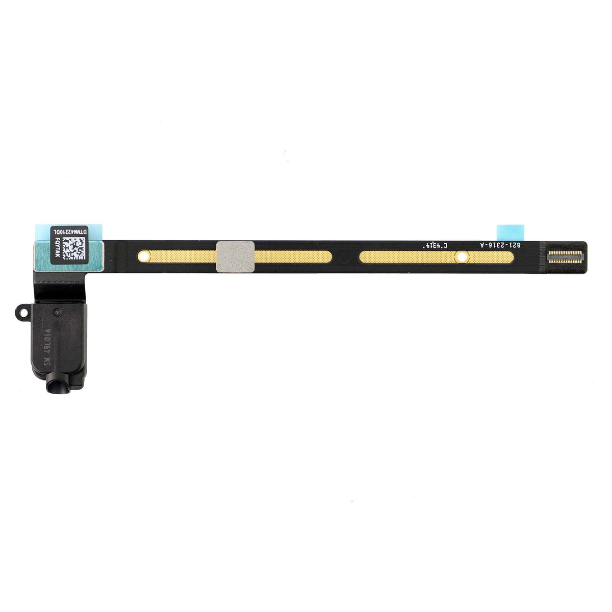 BLACK AUDIO EARPHONE JACK FLEX CABLE (4G VERSION) FOR IPAD AIR 2