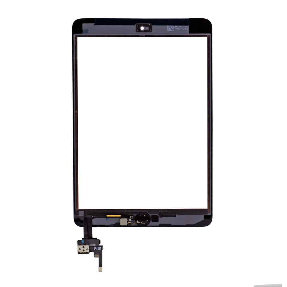TOUCH SCREEN DIGITIZER ASSEMBLY WITH GOLD HOME BUTTOM FOR IPAD MINI 3- WHITE
