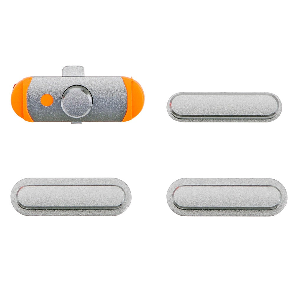 SILVER SIDE BUTTONS SET FOR IPAD MINI 3/IPAD AIR