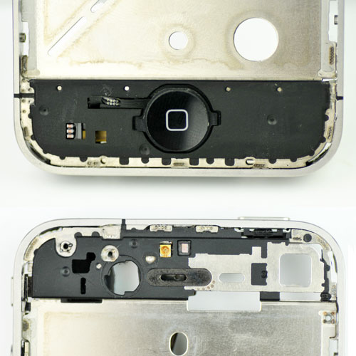 MID FRAME WITH BEZEL FULL ASSEMBLY FOR IPHONE 4