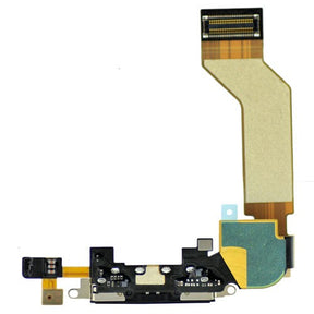 DOCK CONNECTOR FLEX CABLE FOR IPHONE 4S - BLACK