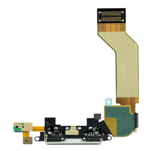 DOCK CONNECTOR FLEX CABLE FOR IPHONE 4S - WHITE