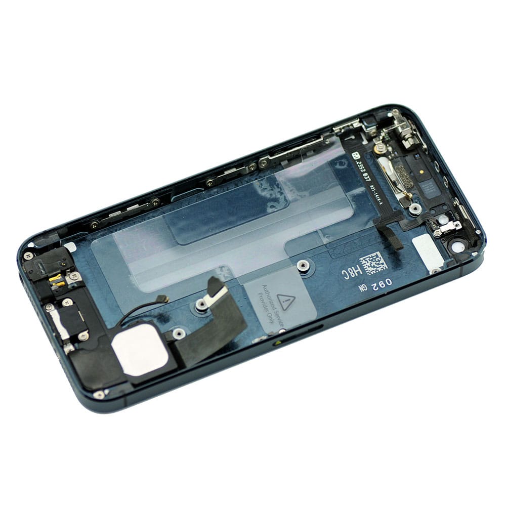 BLACK BACK HOUSING COVER ASSEMBLY FOR IPHONE 5