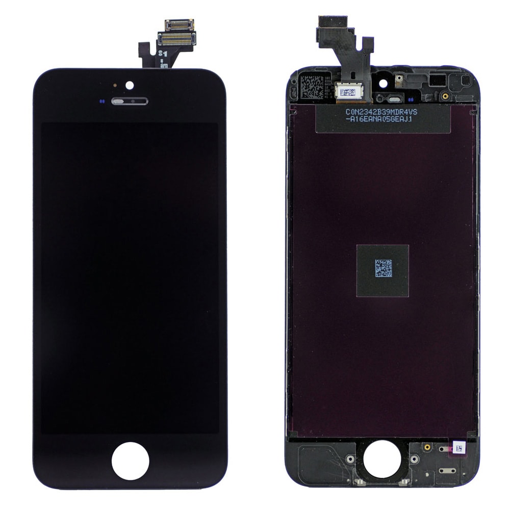 LCD WITH DIGITIZER ASSEMBLY FOR IPHONE 5 - BLACK