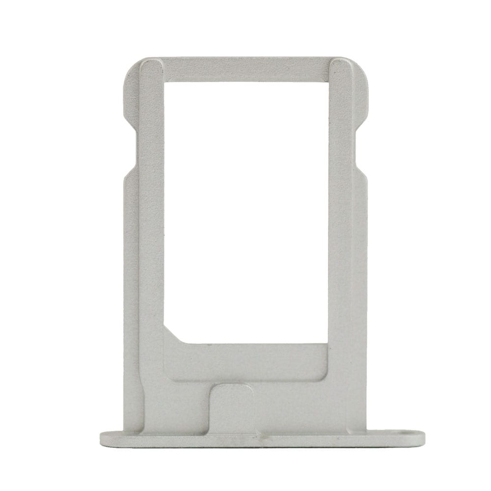 NANO SIM CARD TRAY SILVER FOR IPHONE 5