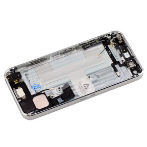 SILVER BACK HOUSING COVER ASSEMBLY FOR IPHONE 5