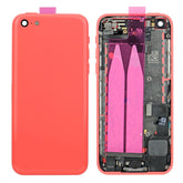 BACK COVER FULL ASSEMBLY FOR IPHONE 5C - PINK