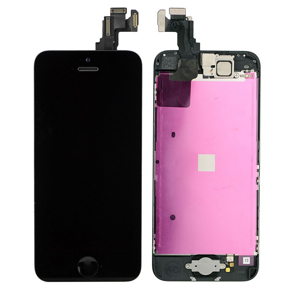 LCD SCREEN FULL ASSEMBLY BLACK FOR IPHONE 5C