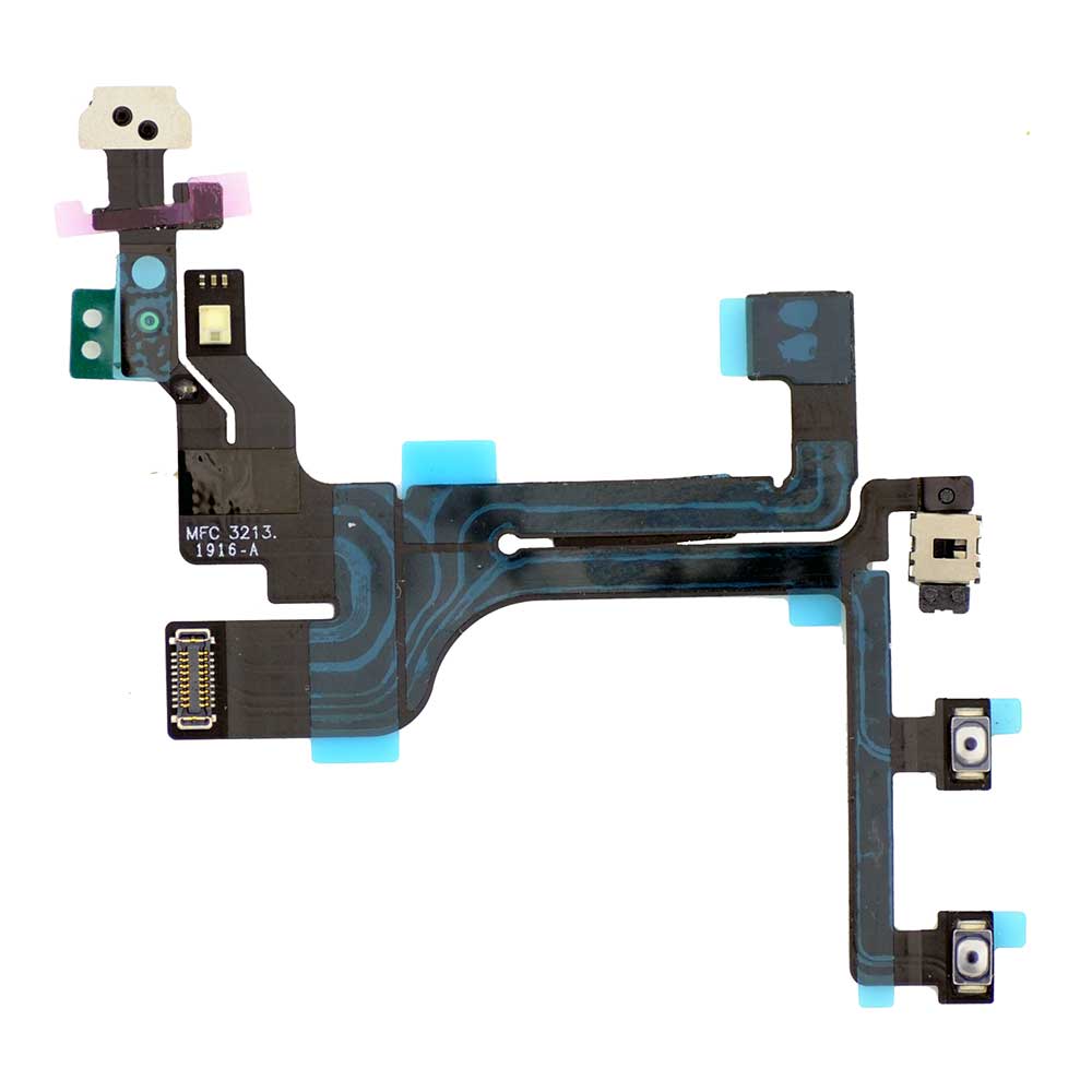 POWER ON/OFF AND VOLUME CONTROL FLEX CABLE FOR IPHONE 5C