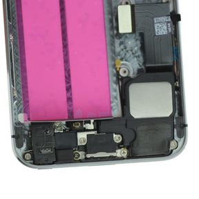 BACK COVER FULL ASSEMBLY FOR IPHONE 5S - GRAY