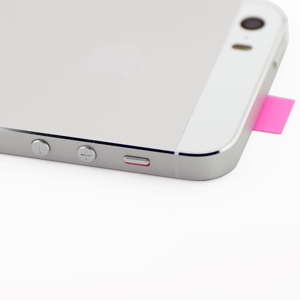 BACK COVER FULL ASSEMBLY FOR IPHONE 5S - SILVER