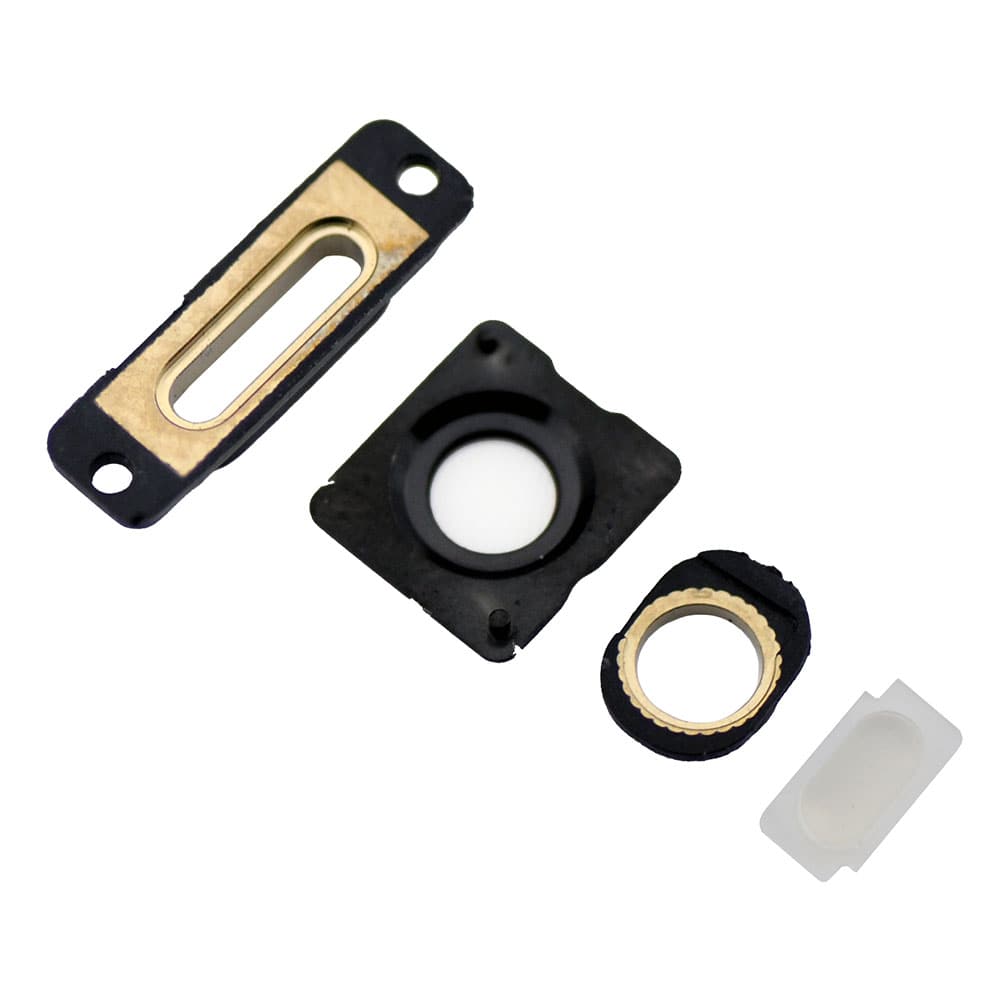 BACK COVER PORT METAL BRACKET FOR IPHONE 5S - GOLD