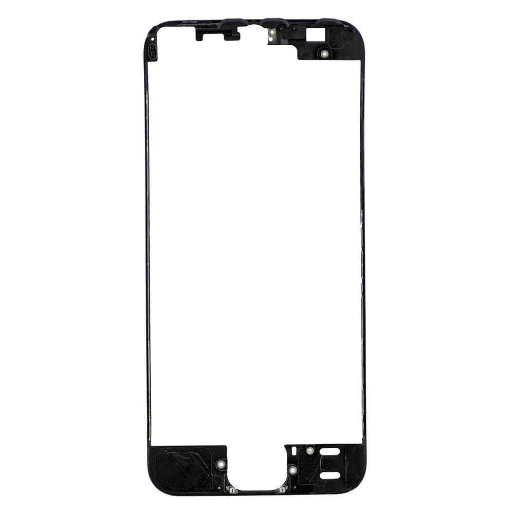 FRONT SUPPORTING FRAME FOR IPHONE 5S/SE - BLACK