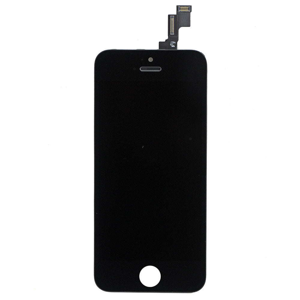 LCD WITH DIGITIZER ASSEMBLY FOR IPHONE 5S - BLACK