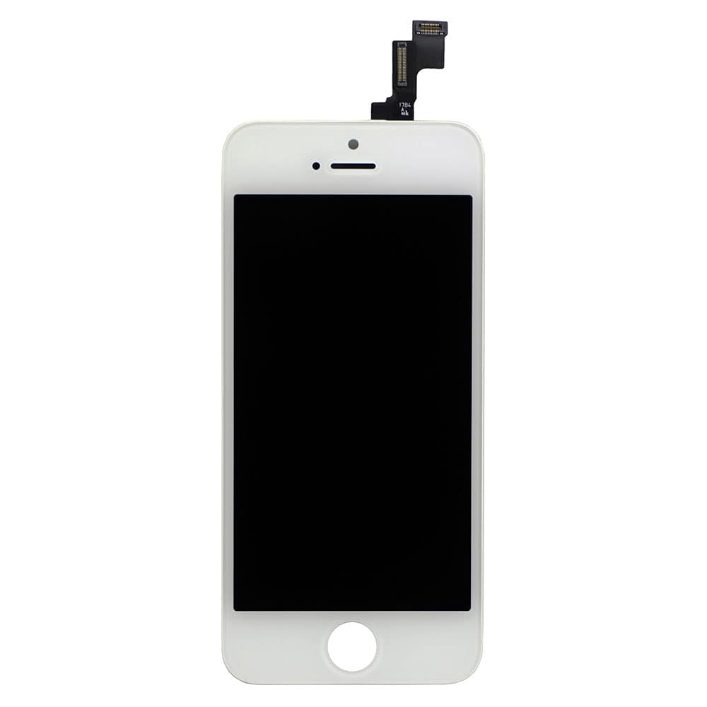 LCD WITH DIGITIZER ASSEMBLY FOR IPHONE 5S - WHITE