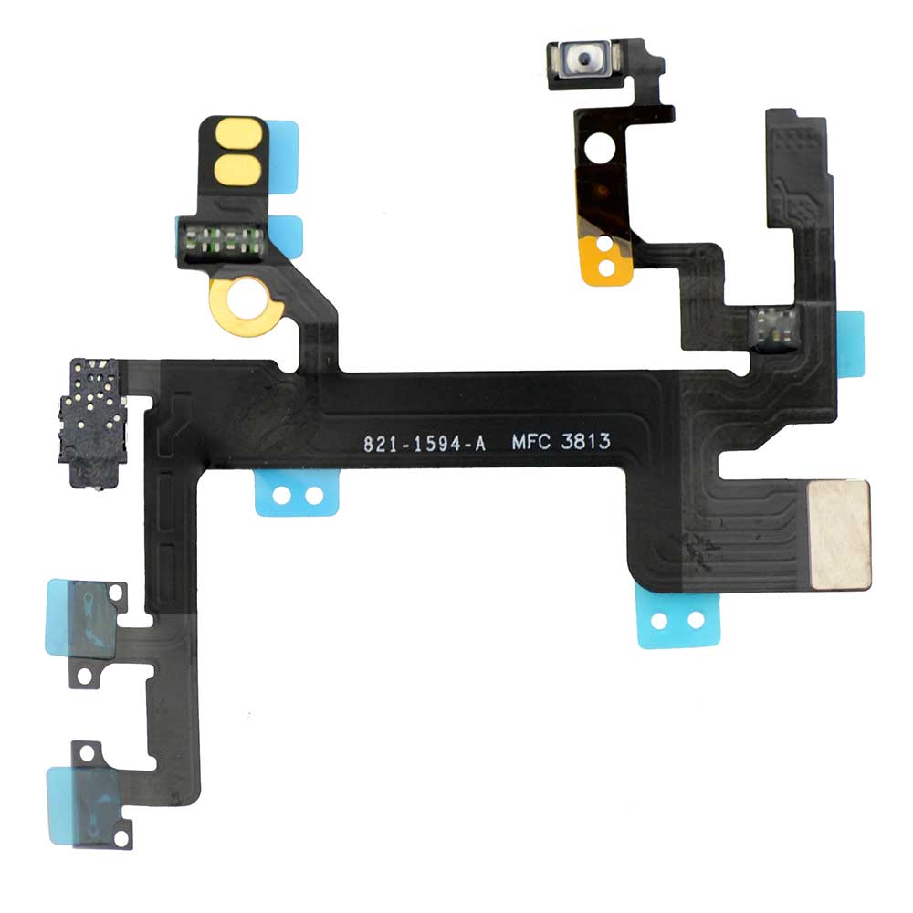 POWER ON/OFF AND VOLUME CONTROL FLEX CABLE FOR IPHONE 5S