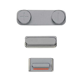 SIDE BUTTONS SET FOR IPHONE 5S/SE - GRAY