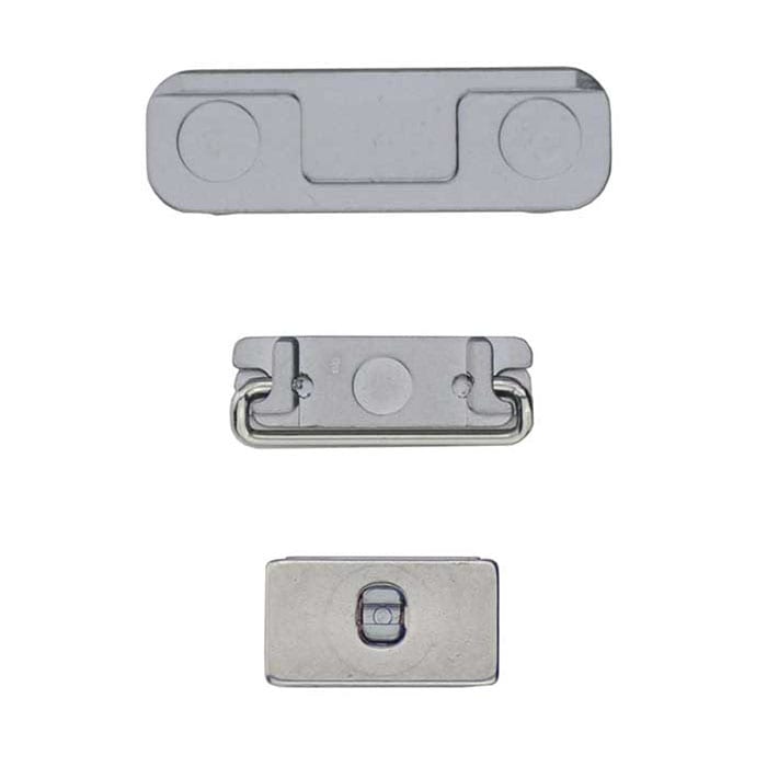 SIDE BUTTONS SET FOR IPHONE 5S/SE - GRAY