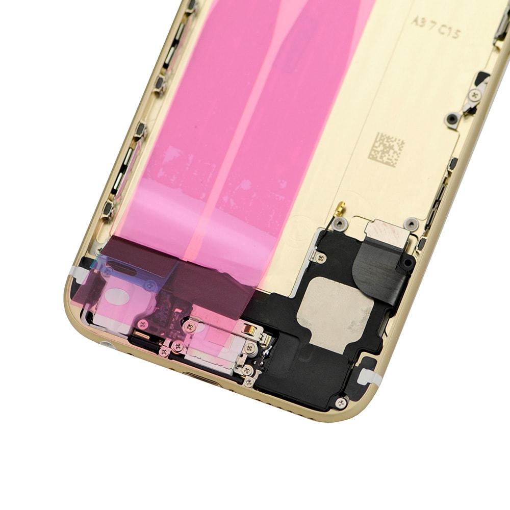 BACK COVER FULL ASSEMBLY FOR IPHONE 6 - GOLD