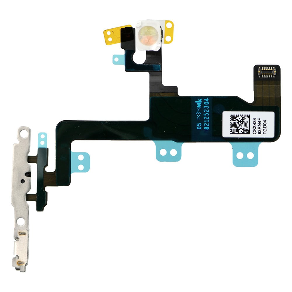 POWER BUTTON FLEX CABLE WITH METAL BRACKET ASSEMBLY FOR IPHONE 6