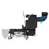 LIGHT GREY HEADPHONE JACK WITH CHARGING CONNECTOR FLEX CABLE FOR IPHONE 6S