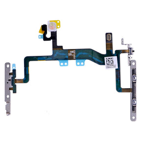 POWER BUTTON FLEX CABLE WITH METAL BRACKET ASSEMBLY FOR IPHONE 6S