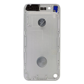 WHITE & SILVER BACK COVER FOR IPOD TOUCH 5TH GEN