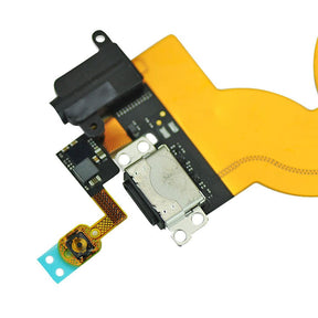 BLACK USB CHARGING CONNECTOR FLEX CABLE FOR IPOD TOUCH 5TH GEN