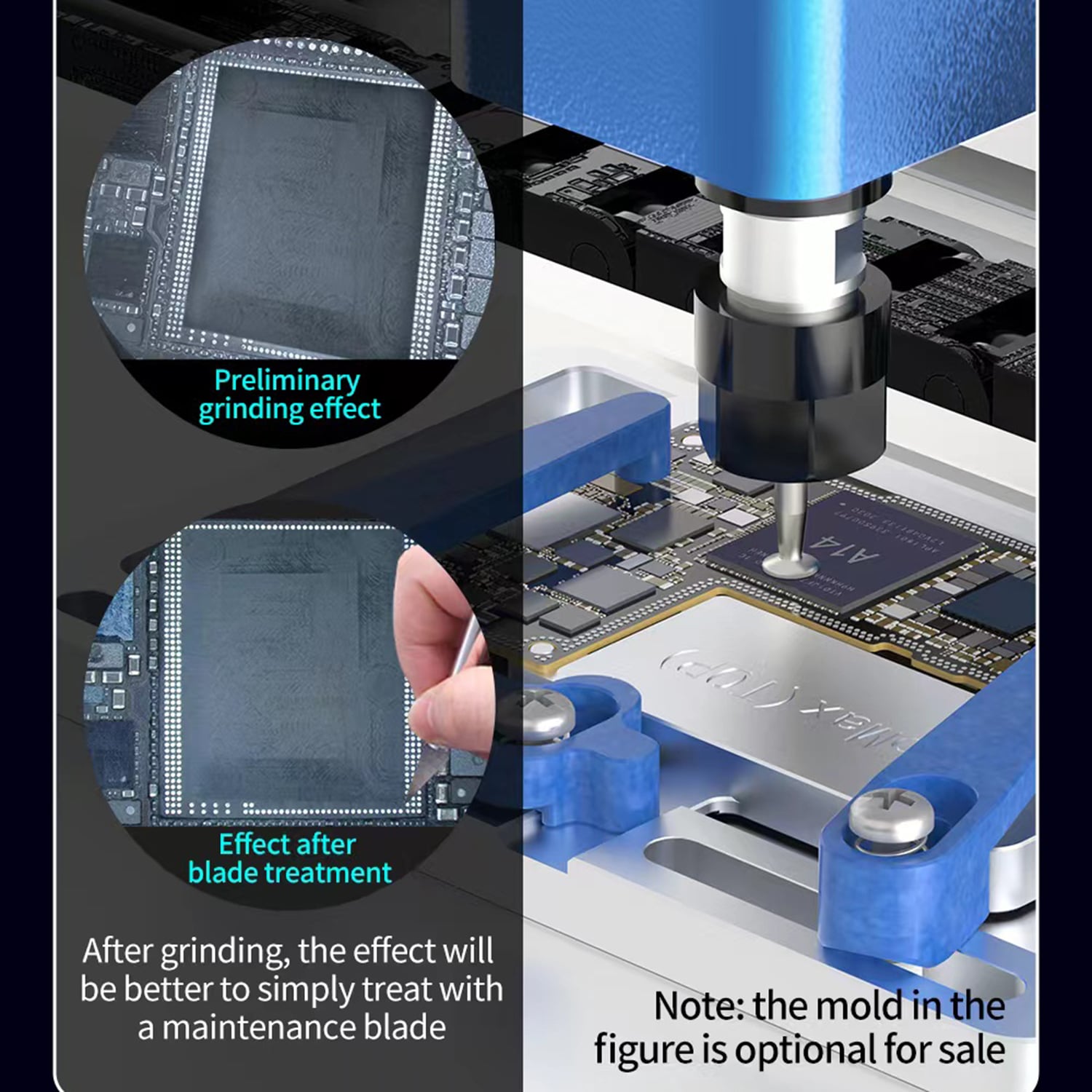 JC AIXUN INTELLIGENT BGA CHIP GRINDER