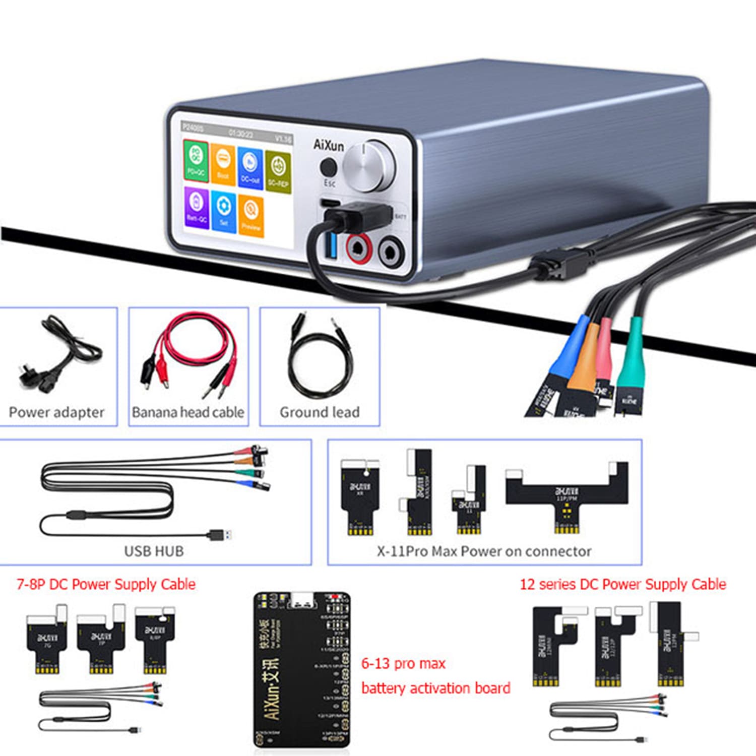 JC AIXUN P2408S INTELLIGENT STABILIZED POWER SUPPLY