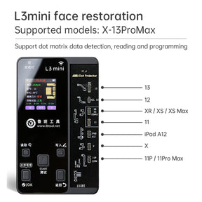 LUBAN L3 MINI INTELLIGENT REPAIR PROGRAMMER FOR PHONE 6-13PROMAX