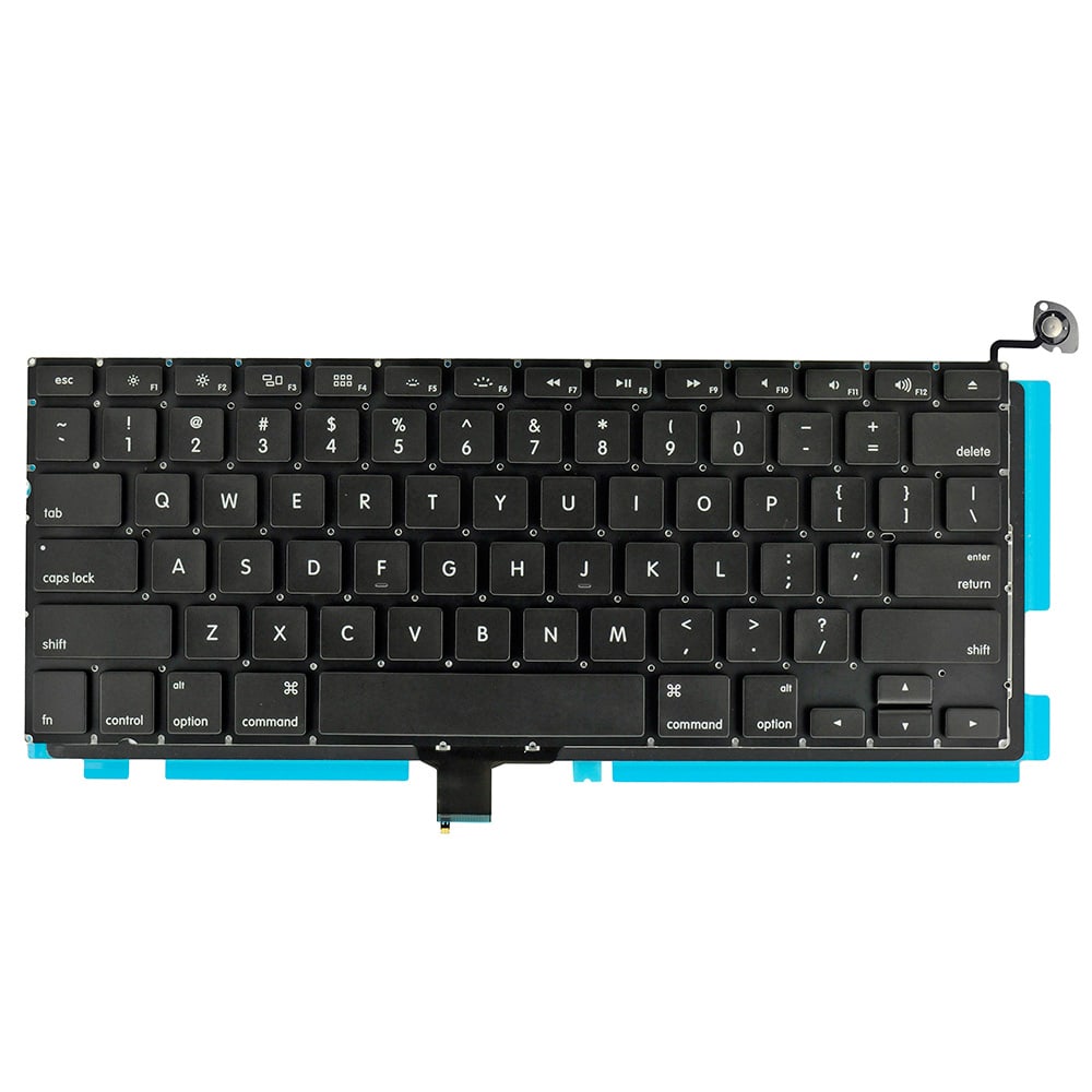 KEYBOARD WITH BACKLIGHT (US ENGLISH) FOR MACBOOK PRO 13" A1278 MID 2009- MID 2012