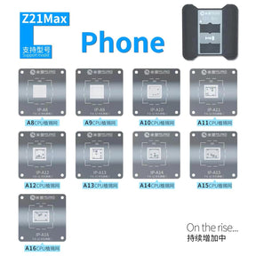 MIJING Z21 MAX CPU IC CHIP REBALLING STENCIL STATION FOR IPHONE ANDROID