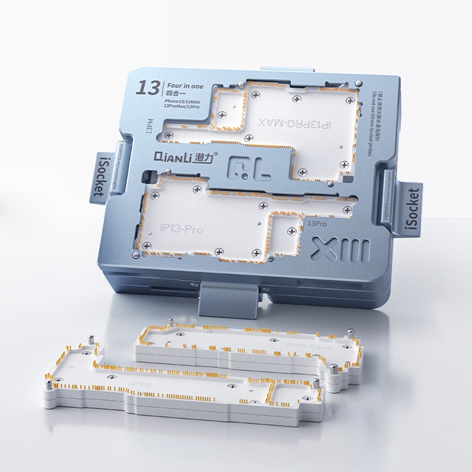 QIANLI TOOLPLUS ISOCKET 4IN1BOARD TEST FIXTURE FOR IPHONE 13/13MINI/13PRO/13PROMAX