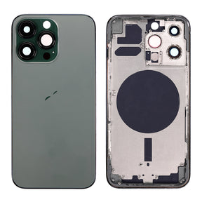 ALPINE GREEN REAR HOUSING WITH FRAME FOR IPHONE 13 PRO