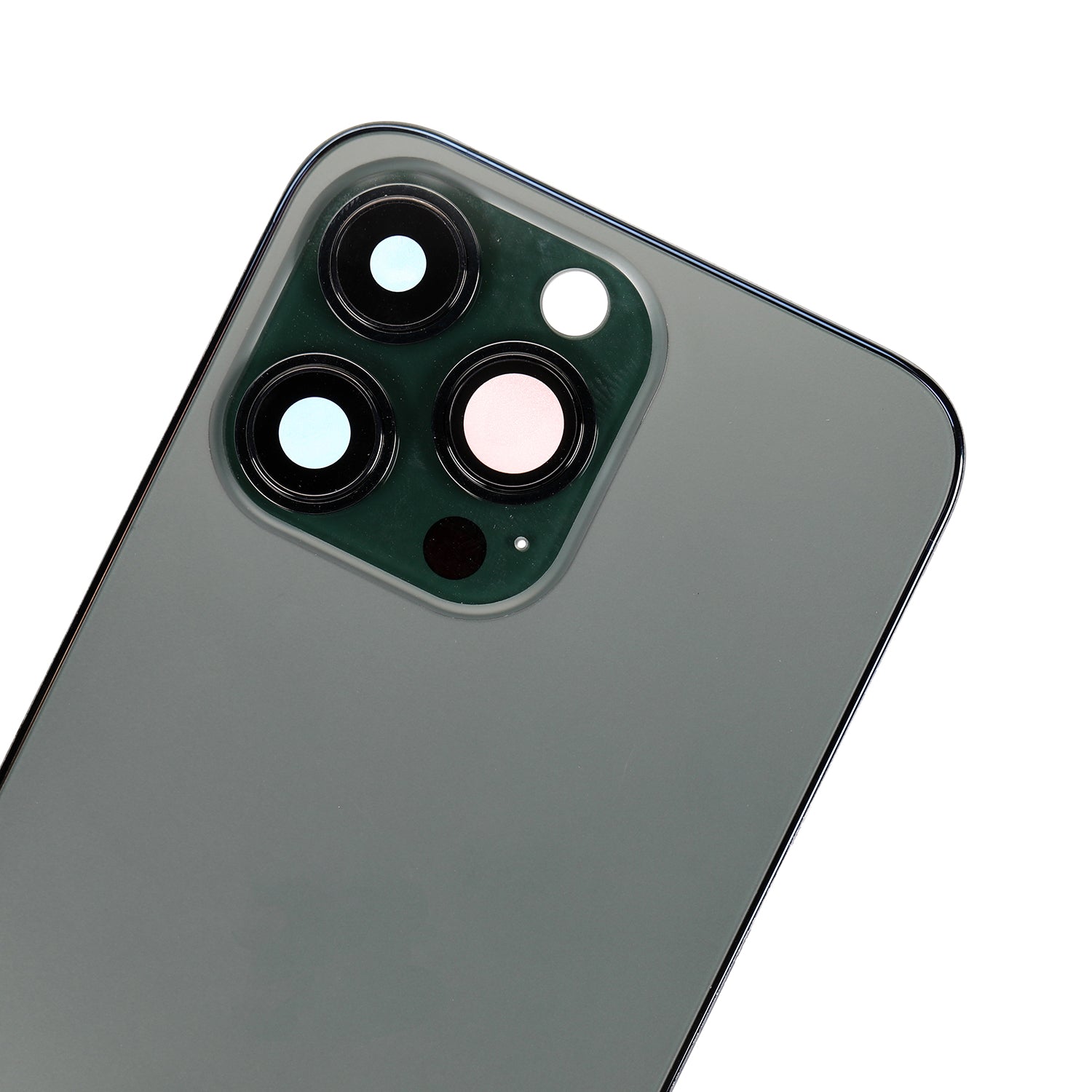 ALPINE GREEN REAR HOUSING WITH FRAME FOR IPHONE 13 PRO