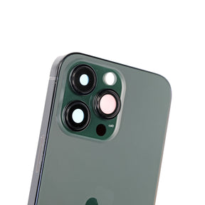 ALPINE GREEN REAR HOUSING WITH FRAME FOR IPHONE 13 PRO