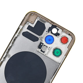 GOLD REAR HOUSING WITH FRAME FOR IPHONE 13 PRO