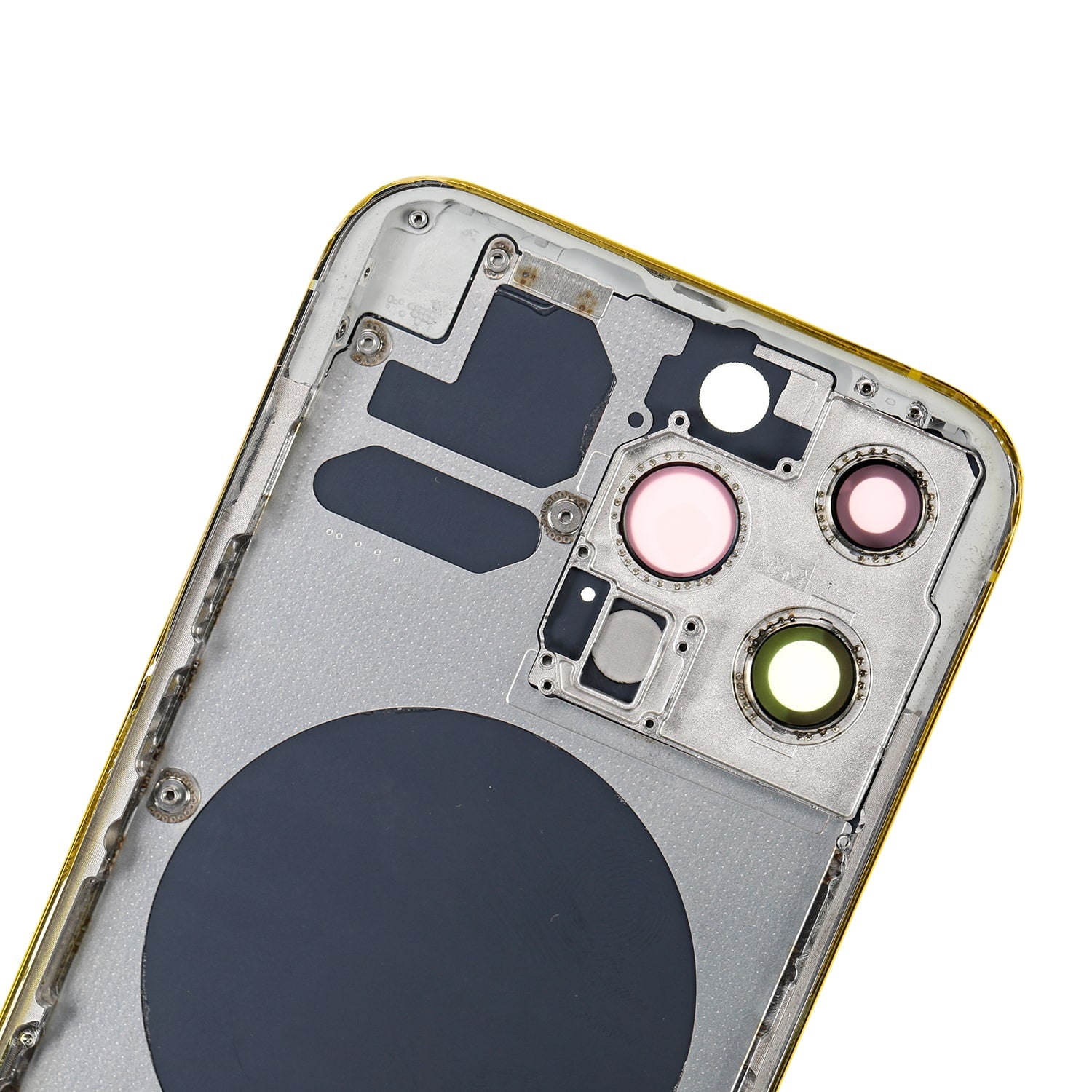 SILVER REAR HOUSING WITH FRAME FOR IPHONE 13 PRO