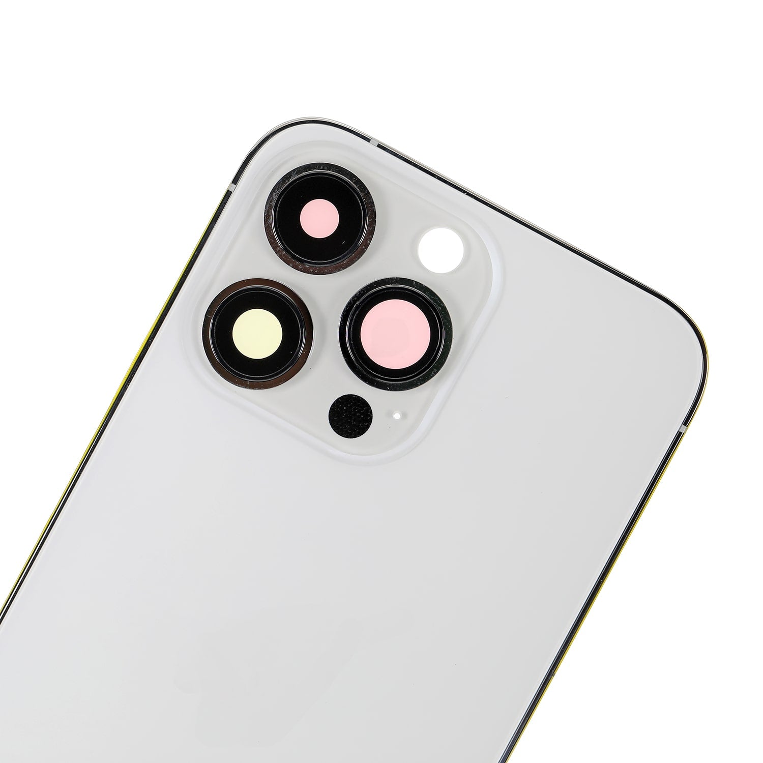 SILVER REAR HOUSING WITH FRAME FOR IPHONE 13 PRO