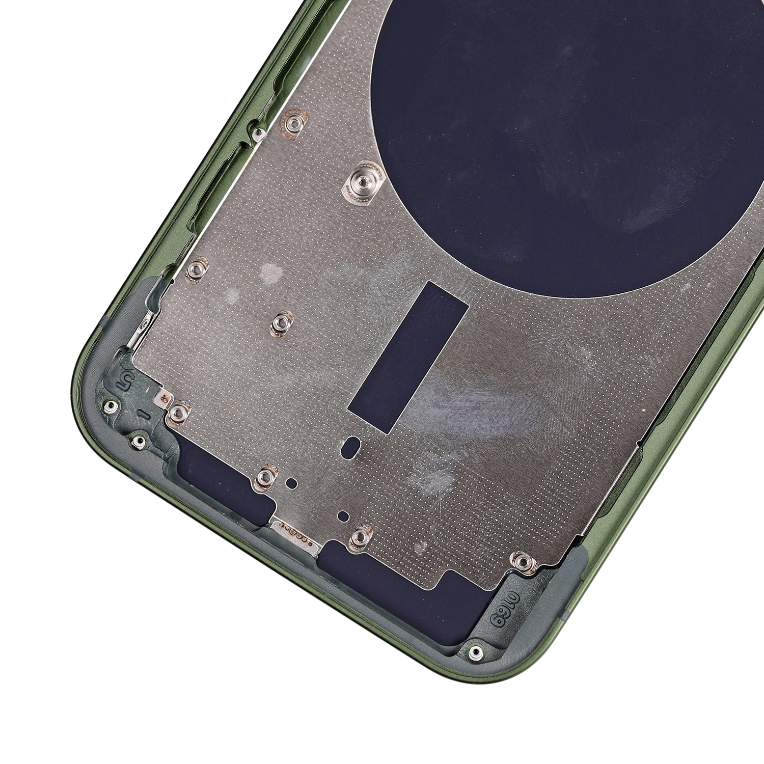 ALPINE GREEN REAR HOUSING WITH FRAME  FOR IPHONE 13