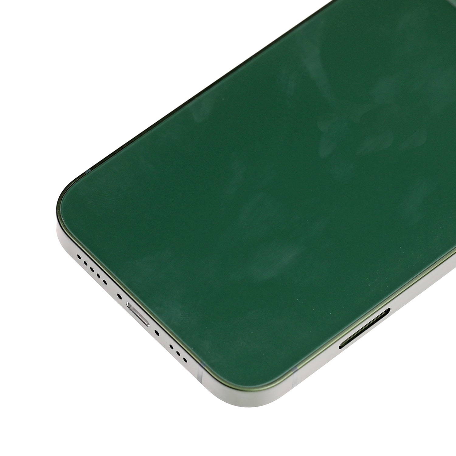ALPINE GREEN REAR HOUSING WITH FRAME  FOR IPHONE 13